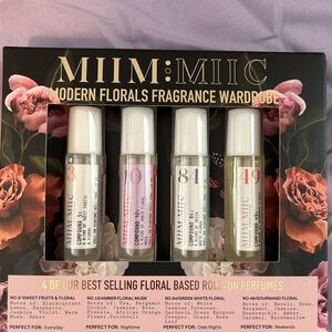 MIIM:MIIC Modern Florals Fragrance Wardrobe Set
